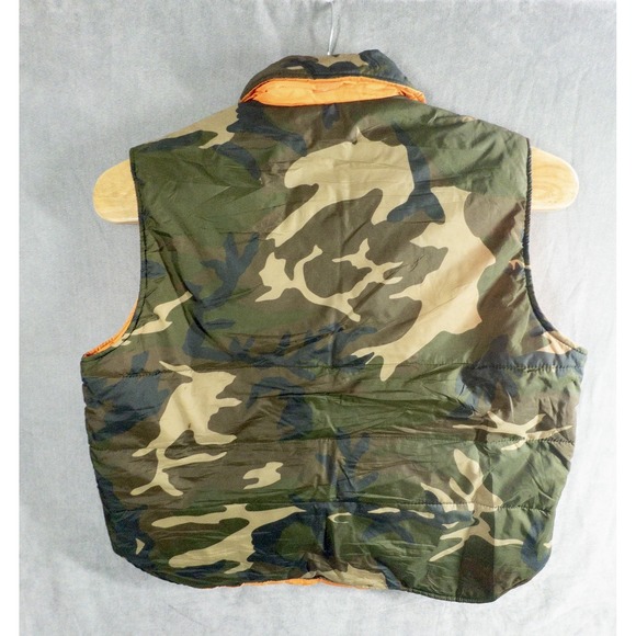 Winchester Reversible Camo & Orange Hunting Puffer Vest Mens XL - Picture 4 of 8